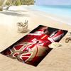 Bukayo Saka Glory Beach Towel, Large Soft Quick Dry Towel for Beach Camping Swimming