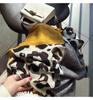 Luxury Brand Yellow Leopard Dot Fringe Viscose Shawl Scarf Lady High Quality Head Wrap Pashmina Stole Muslim Hijab 180*90Cm