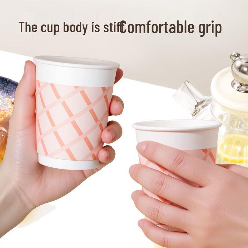 Deli Double Layer Disposable Paper Cups