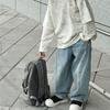 Boys' Jeans Spring and Autumn Children's Handsome Workwear Casual Pants Straight Leg Wide Leg Pants Boys' Trendy