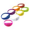 8pcs Noise Responsive Lighted Parties Bracelets Glowing Vibrating Wristbands for Dance Event and Themed Celebration