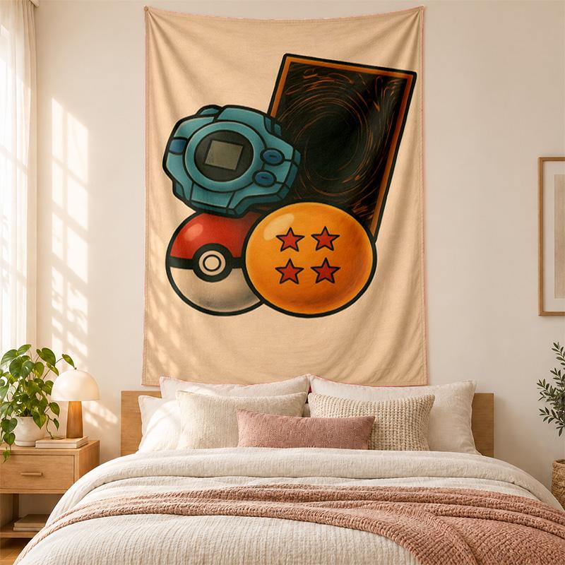 Digimon Tapestry highquality for decorating living room bedroom dorm walls ideal as bedroom wallart orholiday gift