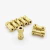 1pcs 2/2.3/3/3.17/4/5/6mm Motor Shaft Coupling Joint Coupler For RC Boat Car Robot  Brass Transmission Joint For Kids Toys Car