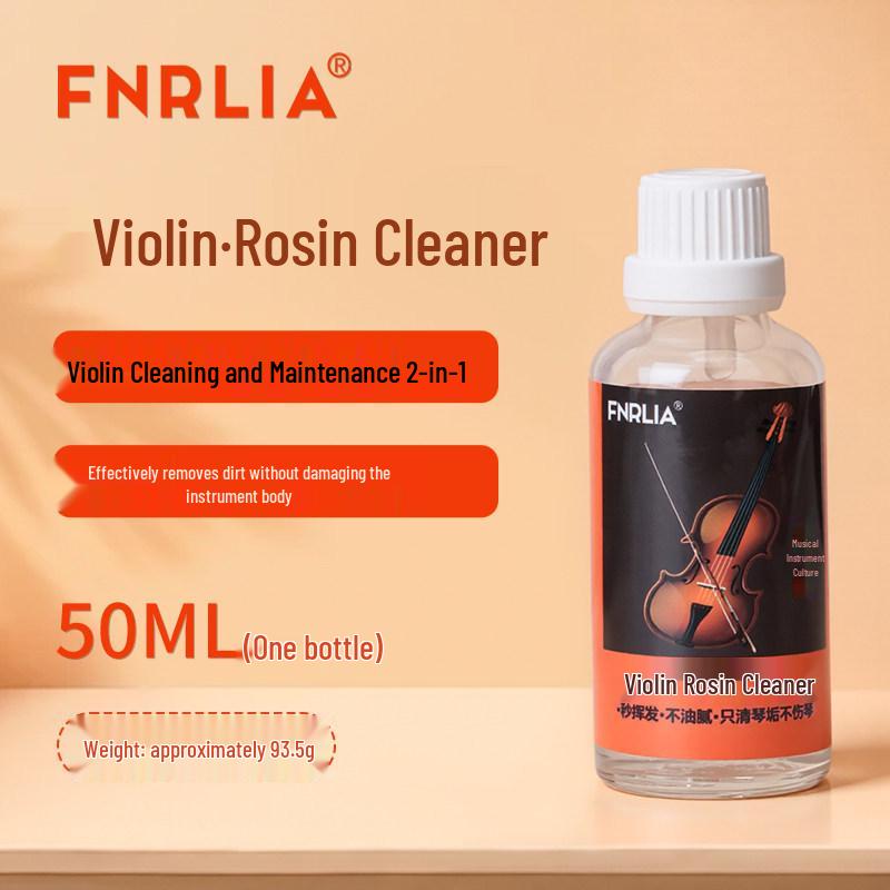 Violin Rosin and Fingerboard Stain Remover Liquid