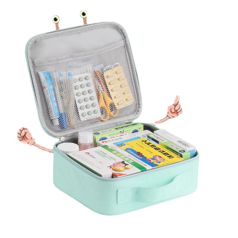 Portable Car-Mounted First Aid Kit for Travel & Outdoor Emergencies