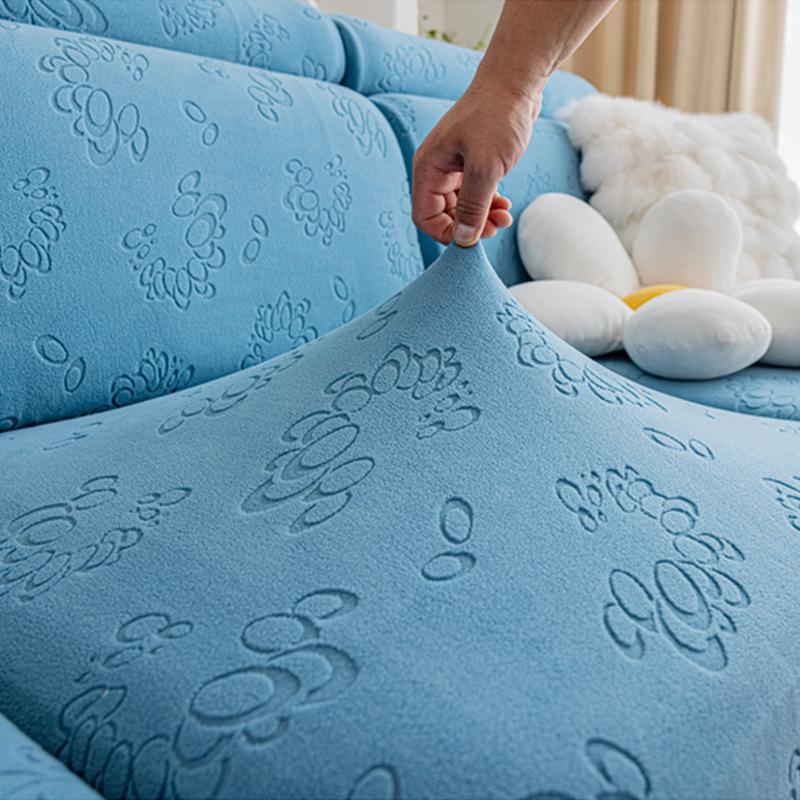 Elastic Sofa Cover Cushion Cover Sofa Hat Solid Color Sofa Cover All-inclusive Four Seasons Universal Cover Sofa Cushion Cover