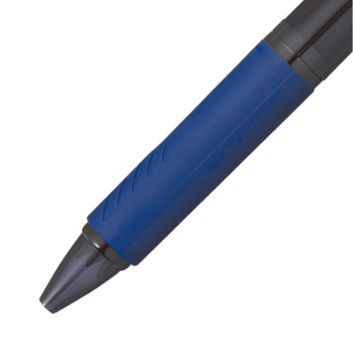 Mitsubishi Pencil 3 Color Ballpoint Pen Jet Stream 0.7 Transparent Navy Easy to Write SXE340007T.9