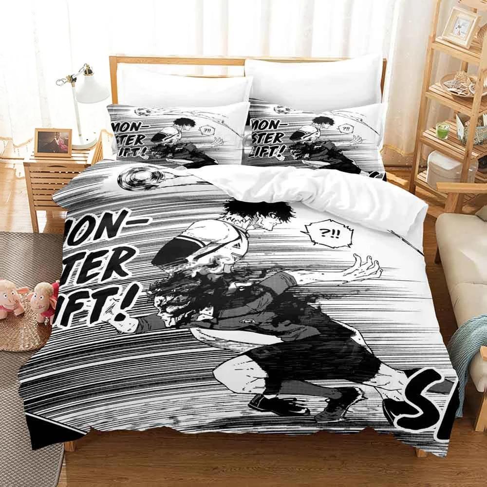 Bachira Blue Lock Bedding Collection Single Twin Full Queen King Size Aldult Boys Bedroom Duvet Covers 3D Anime With Bed Linen Collection