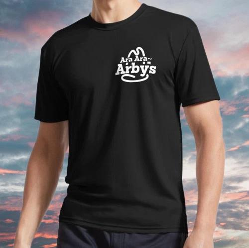 New Shirt Ara Ara~ Arby s White Logo Active T-Shirt Funny Size S - 5XL 3XL