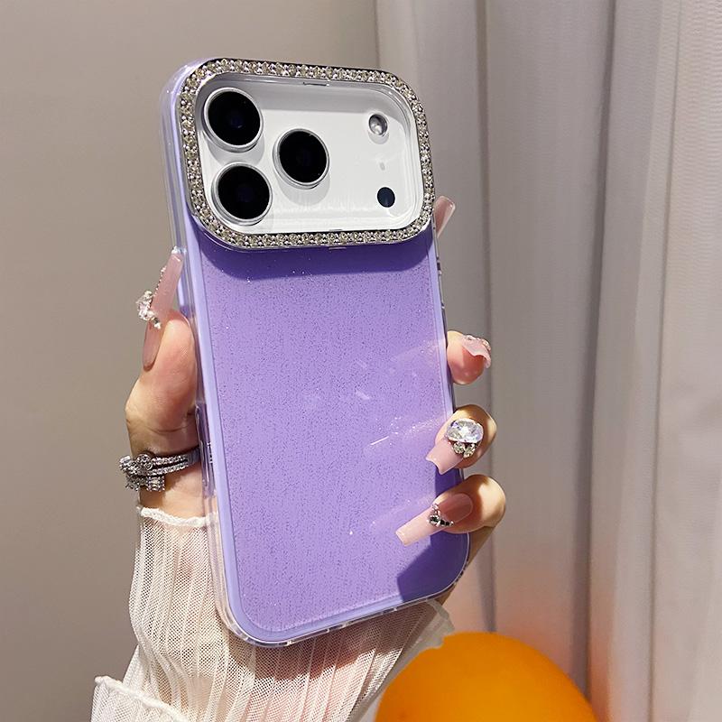 Luxus Glitzer Diamant Strass Handyhülle für IPhone 17 Air 16 Pro Max 15 14 13 12Pro 2 in 1 Stoßfeste Rückabdeckung Caque