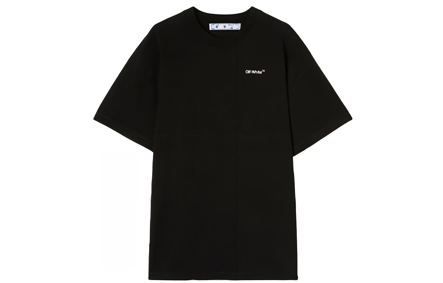OFF WHITE Футболка с принтом Caravag Arrow Over OMAA038C99JER0051001 S