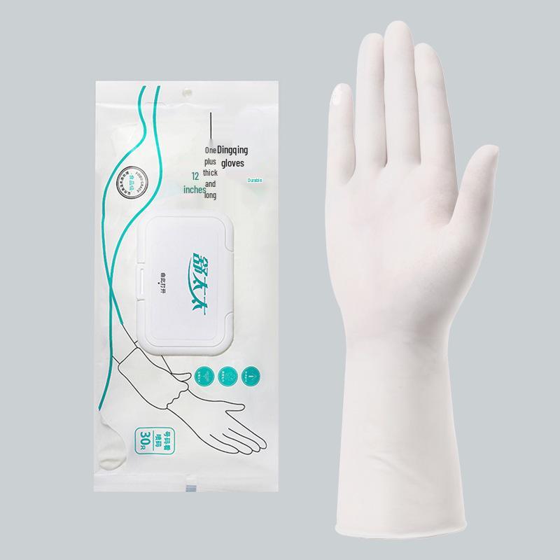 PVC Composite Nitrile Gloves: Waterproof, Disposable, Protective for Cleaning, Catering, Baking