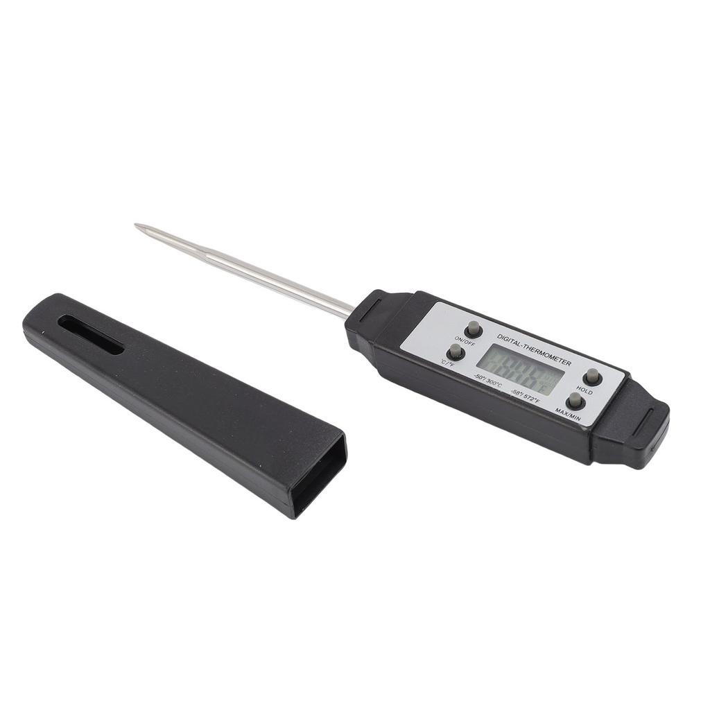 Digital Food Thermometer High Accuracy Electronic   Thermometer with Probe for Kitchen Cooking Baking Milk Coffee
