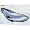 For Tesla Model 3 2017- Carbon Fiber Front Headlight Lamp Eyebrow Trim
