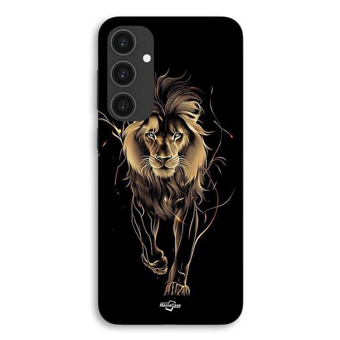 Coque Pour Samsung Galaxy S23 FE Lion marche de l'âme avec aura Maniacase