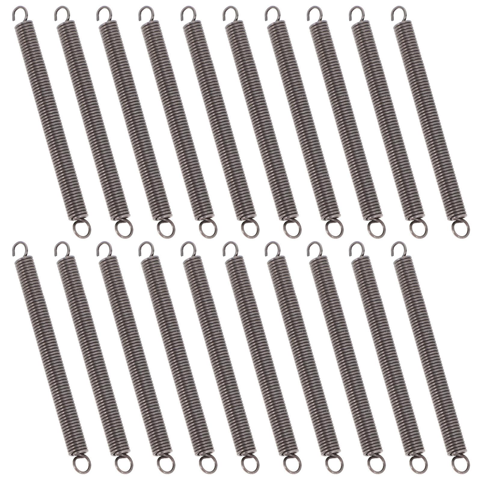 

20Pcs Small Extension Springs Stainless Steel Tension Spring with Hook Ends for Fence Gate Latch Door Repair Hardware Lighting other