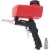 WINGONEER Air Sandblasting Gun, Small Handheld Portable Sandblasting Gun, Red