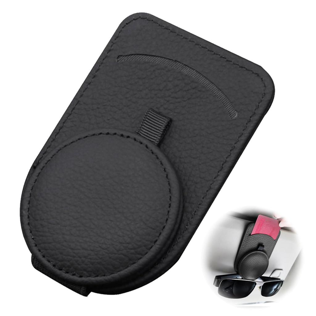 Sunglasses Holder Car Car Storage Sunglasses Clip Car Glasses Clip Protect Glasses Card Storage