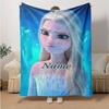Custom 1pc Frozen Sisters Adventure Blanket, Soft And Comfortable Blanket, Casual Warm, Camping Travel Blanket, Birthday Gift Q91061