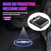 1PCS Auot Emblem Car Door Magnetic Welcome Light Decoration Accessories For Chevrolet Cruze Equinox Impala Camaro Orlando Epica