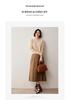 Women's Cashmere Sweater: 2024 Autumn/Winter Patterned Round Neck Knit Pullover