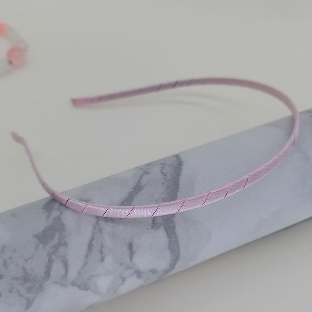 5mm Fabric Headband For Girl Hair Head Hoop Women Hair Bands Headwear Kids Narrow Thin Base Setting Hair Hoop Hair Accessories