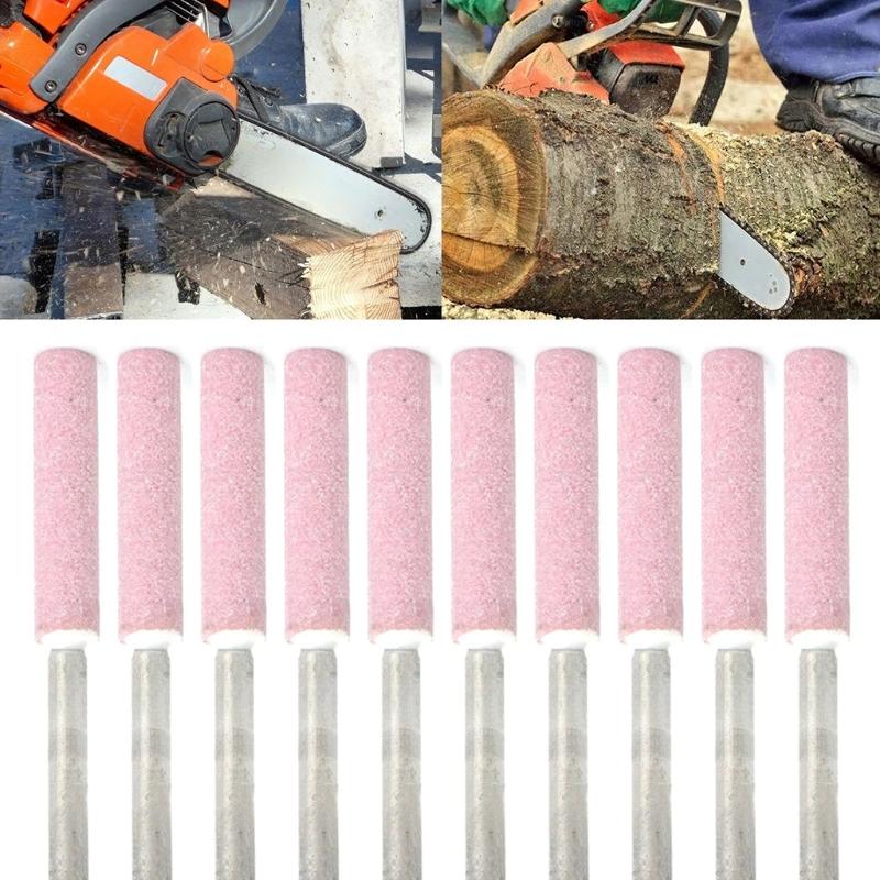 Upgraded  Chainsaw Sharpening Wheels Grinding Sharpener Stones Files Bits High Hardness for Electric Chainsaw Durable