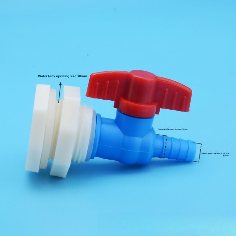 1/2 Inch Replacement Barrel Water Butt Tap Rain Barrel Tank Plastic Faucet Garden Barrel Tank Spout Valve