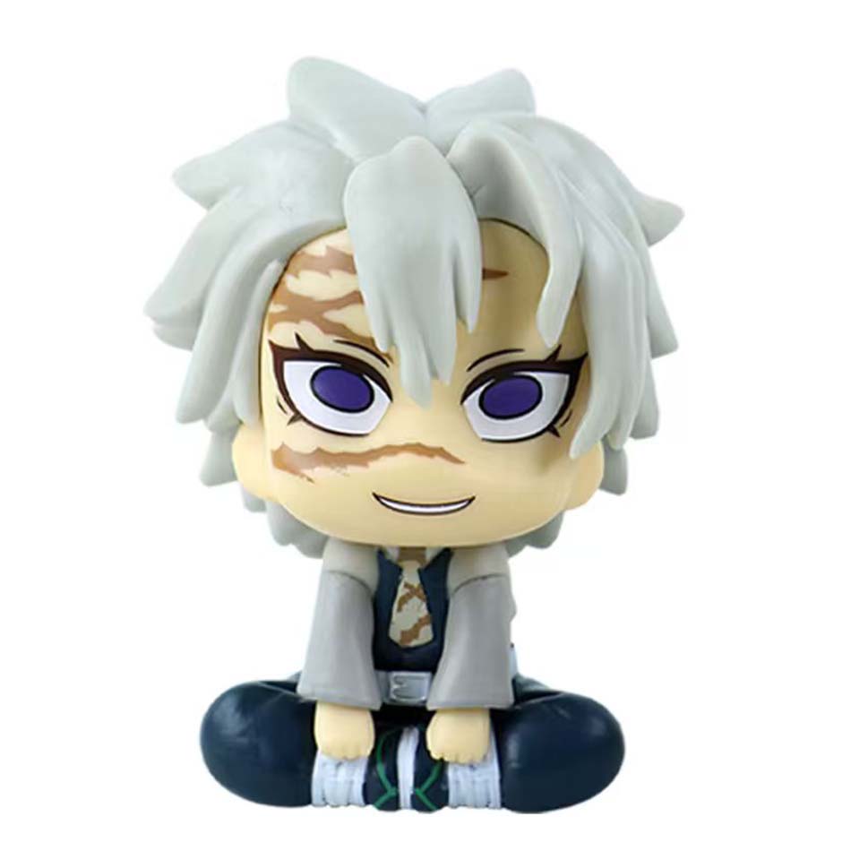 Figurka Anime Demon Slayer Nezuko Tanjirou Zenitsu Inosuke Kyoujurou Kanawo Figurki Akcji Model Lalka Zabawka Ozdoba na Biurko Prezent
