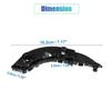 2Pcs Right+Left Car Front Bumper Bracket For Honda Civic 2006 2007 2008 2009 2010 2011 71198-SNA-A02 71193-SNA-A02