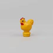MOC Building Blocks City Farm Animals Small Particles Bricks Accessories Figures DIY Toys GIfts Swan Pig Cat Dog Zoo Duck Goat
