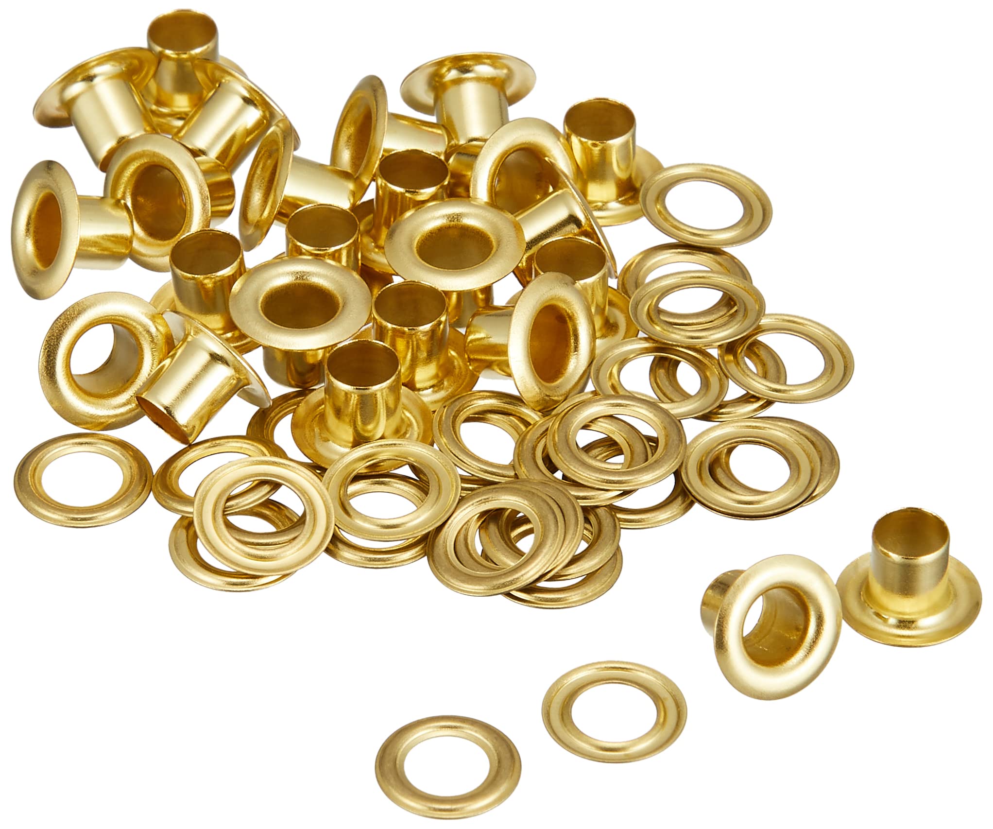 

Ichinen Access Family Tool Eyelets 56046 #300 (Long Leg) Gold, 50-Pack, золотой