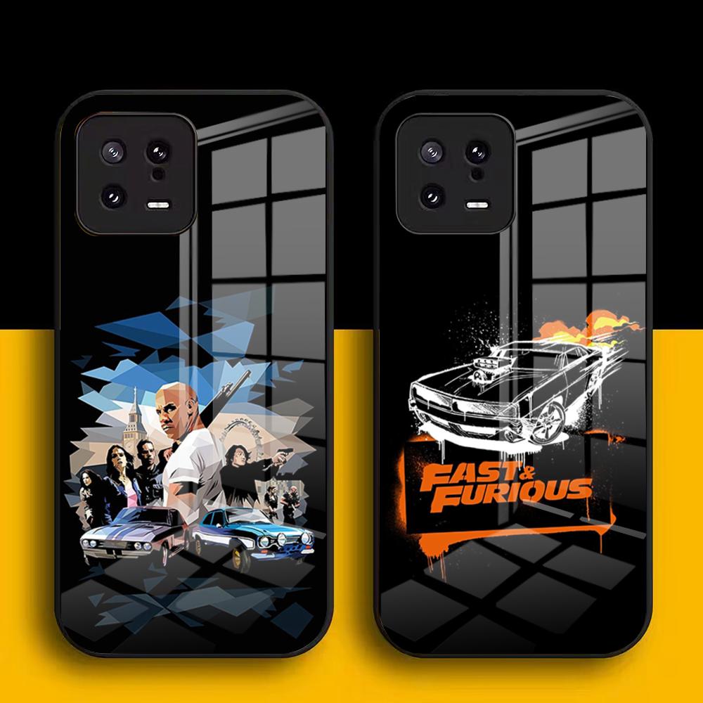 F-Fast And F-Furious Moive Phone Case For Xiaomi Poco F3 F4 F5 F6 X3 NFC X4 GT X5 6 M3 M4 M5 M5s M6 Pro 4G 5G Glass Cases
