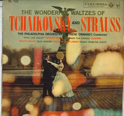 LP Record PHILADELPHIA ORCHESTRA - Wonderful Waltzes Of Tchaikovsky An RL102 COLUMBIA - Japan Classical Used