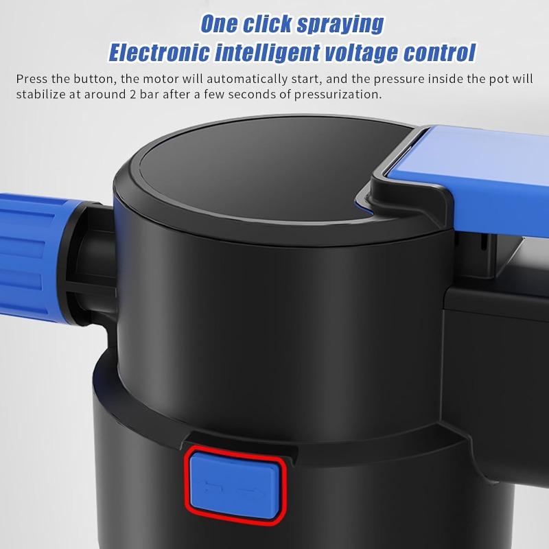 Electric Car Wash Spray Bottle Car Cleaning Tool Home and Car Dual-purpose Cleaning Water Bottle 1.5L Car Foam Spray Bottle