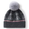 Fair Island wind wool hat women's autumn and winter thickened warm knitted hat hairball ear protection hat men's versatile cold hat tide