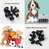 566PCS Safety Eyes and Noses Stuffed Crochet Eyes with Washers Craft Doll Eyes and Nose for Teddy Bear, Crochet Toy Jewelry DIY