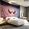 Franxx Wall Tapestry Aesthetic Wall Hanging Printed Fabric Blanket Decorative Tapestries For Bedroom Living Room Home Decor