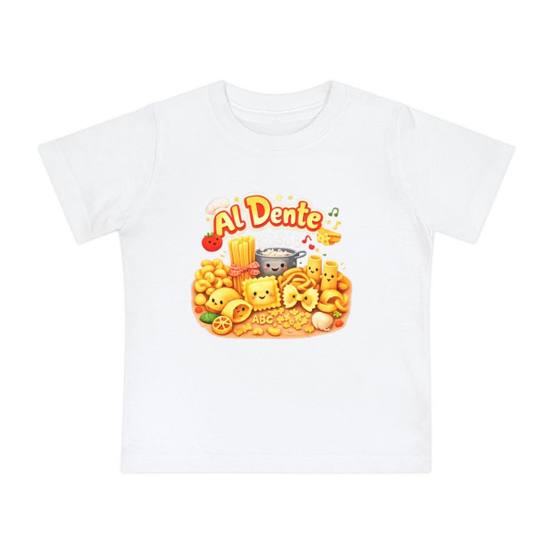 Al Dente Pasta Baby Tee Short Sleeve T-Shirt 100