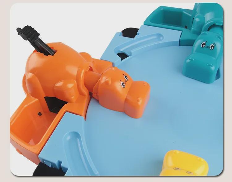 Cross-Border Hungry Hippo Bead Swallowing Game: Educational Toy for Quick-Eyed Kids