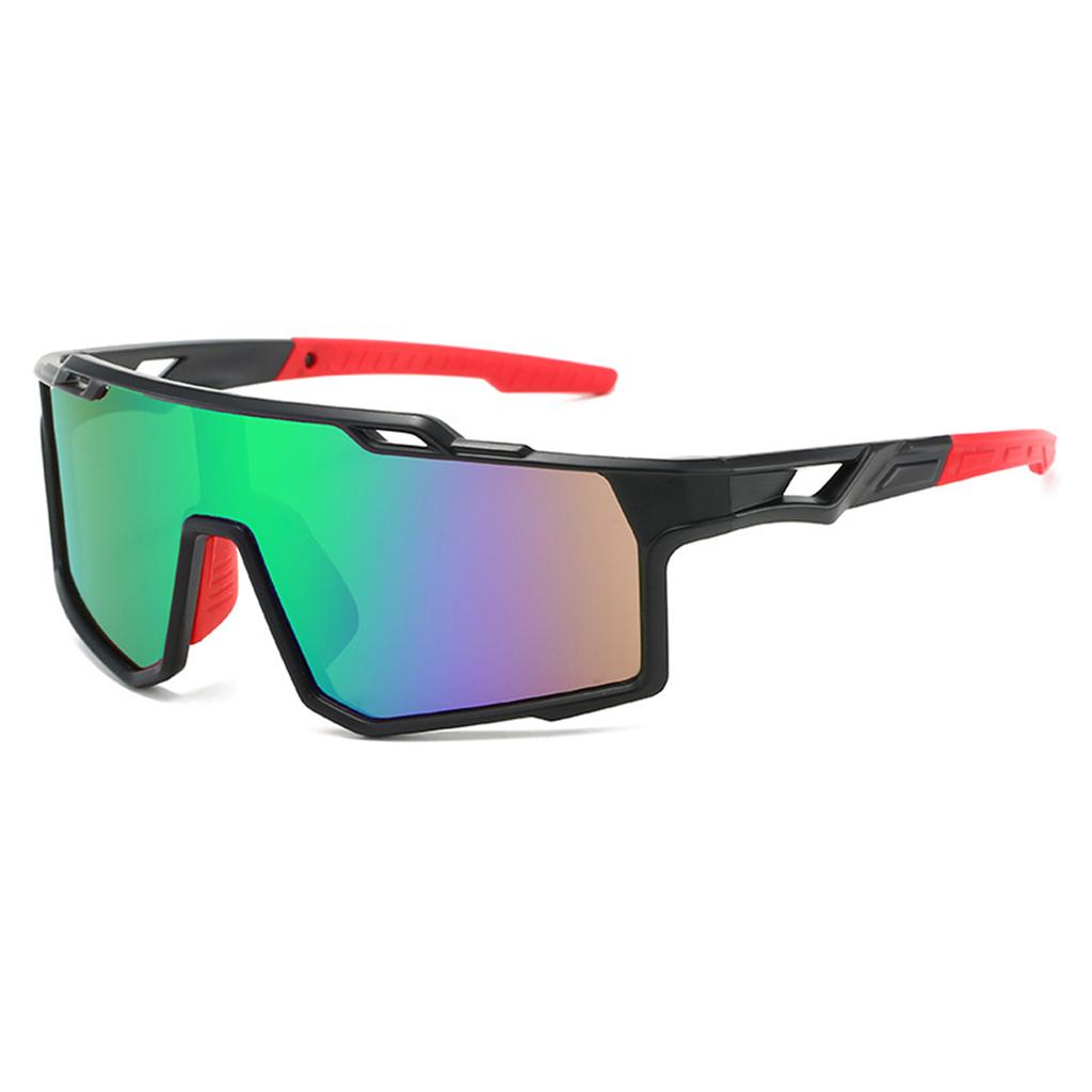 Winddichte Staubdichte Outdoor-Brille zum Radfahren Laufen Polarisierte PC-Gläser 99% UV-Blockierung Unisex-Design