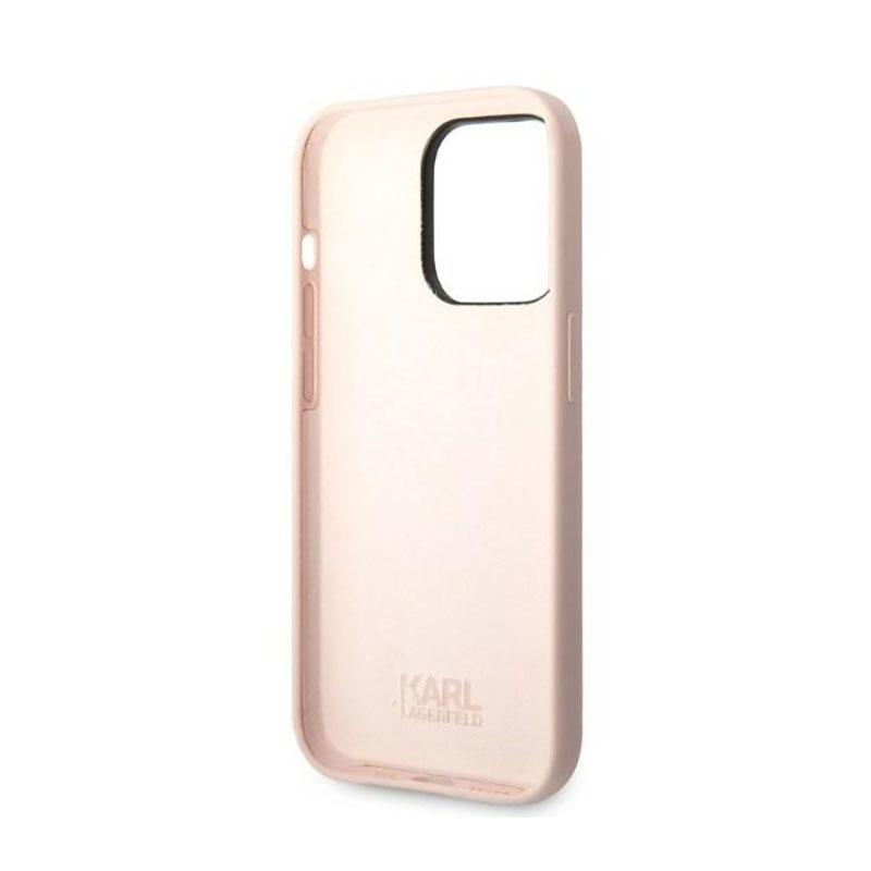 Karl Lagerfeld Silicone Nft Ikonik - Etui Iphone 14 Pro (Różowy)