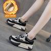 Fashion Autumn and Winter New Little White Shoes Sports Leather  Leisure  Shoes for Women Thick Sole with Elevated Inner Height  Sneaker