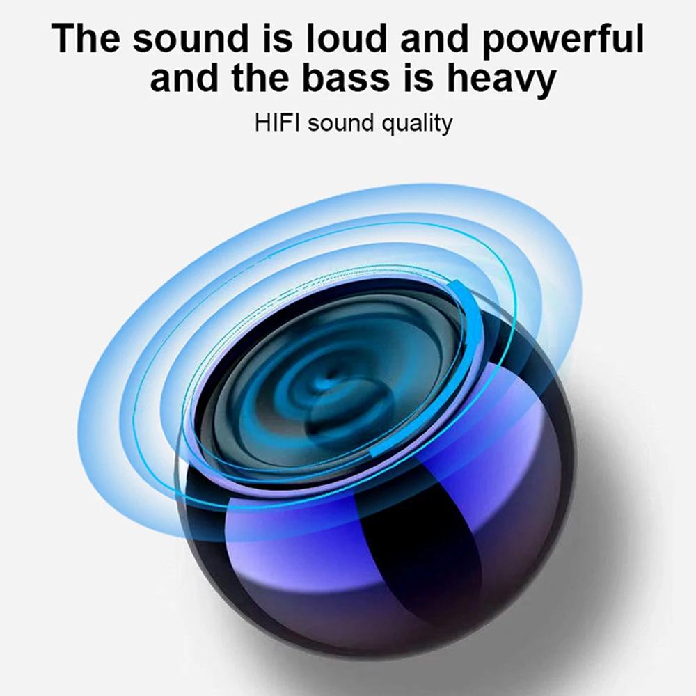 Wireless Bluetooth Speaker Portable Small Steel Subwoofer Outdoor Mini Bluetooth Small Speaker