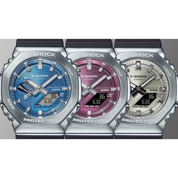 Casio G-SHOCK 2100 Series Metal Bezel GBM-2100A-4BJF Wrist Watch for Men