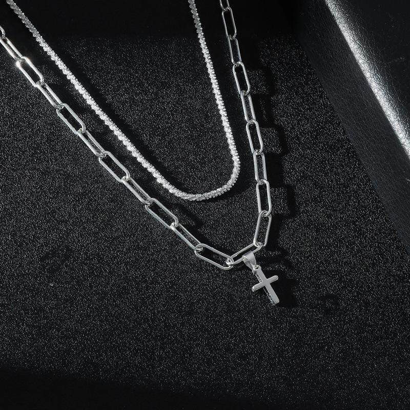 European & American Cross-border Sparkling Clavicle Necklace - Light Luxury, Cool & Shiny Ins Style