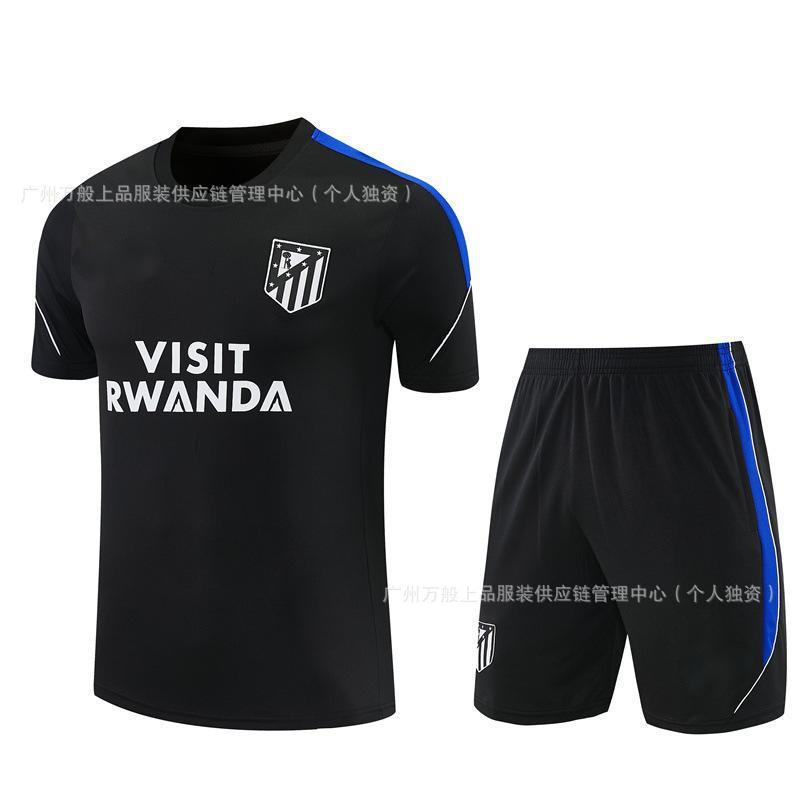 Atletico Madrid Training Jersey Adult Kids Short Sleeve Sports Team Uniforms Basketball
