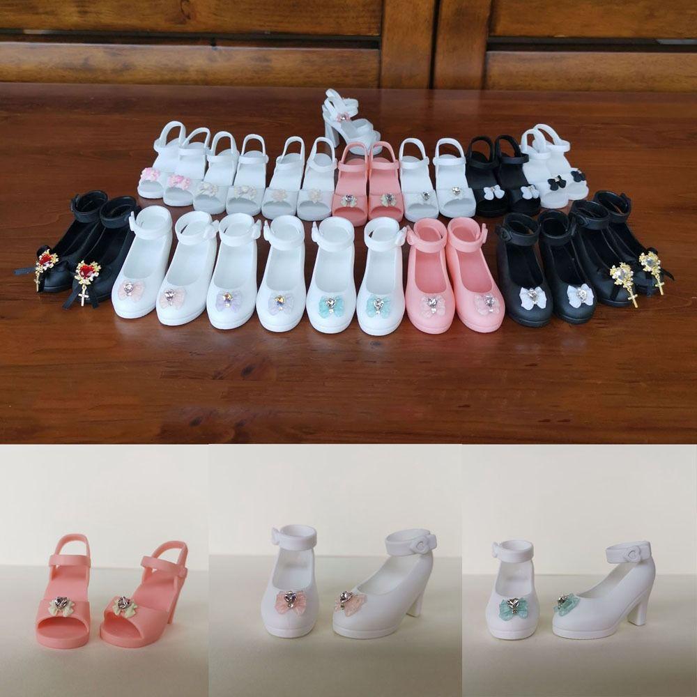Mini Elegant High Heels Cute Super Model Shoes New Casual Sandal for 1/4 1/6 BJD 30/45cm Dolls
