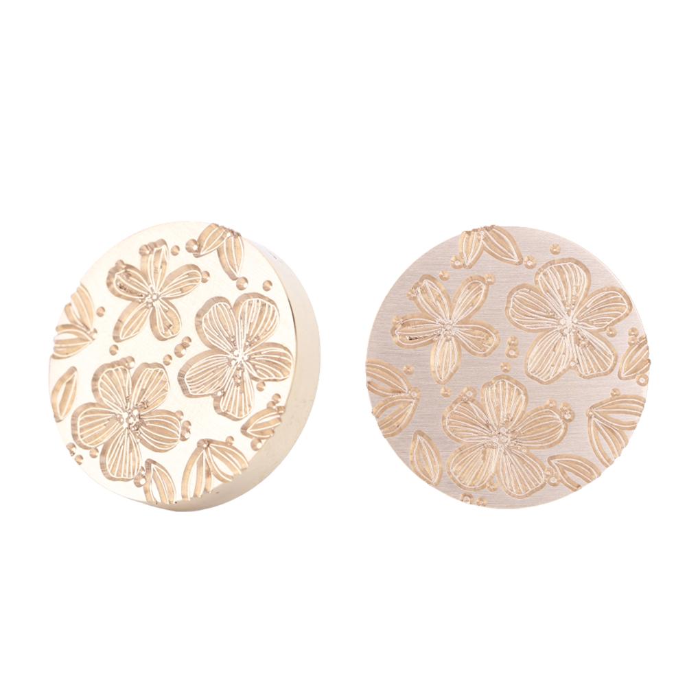 Plant Sealing Wax Stamp Head for DIY Cards Envelopes Wedding Gift Scrapbooking