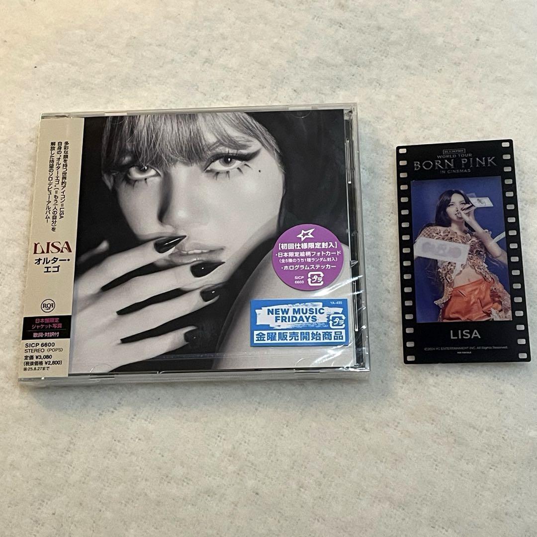 

[USED] BLACKPINK LISA ALTEREGO Japan Limited Edition